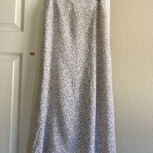 Brandy Melville floral midi skirt